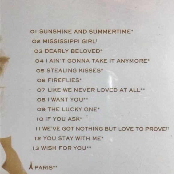 Faith Hill: Fireflies - Music CD - 2005 New Factory Sealed - Picture 3 of 3